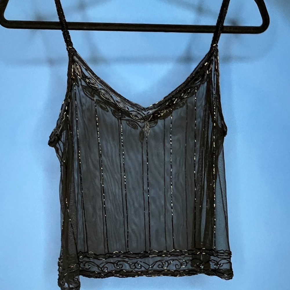 Beaded Tank Top